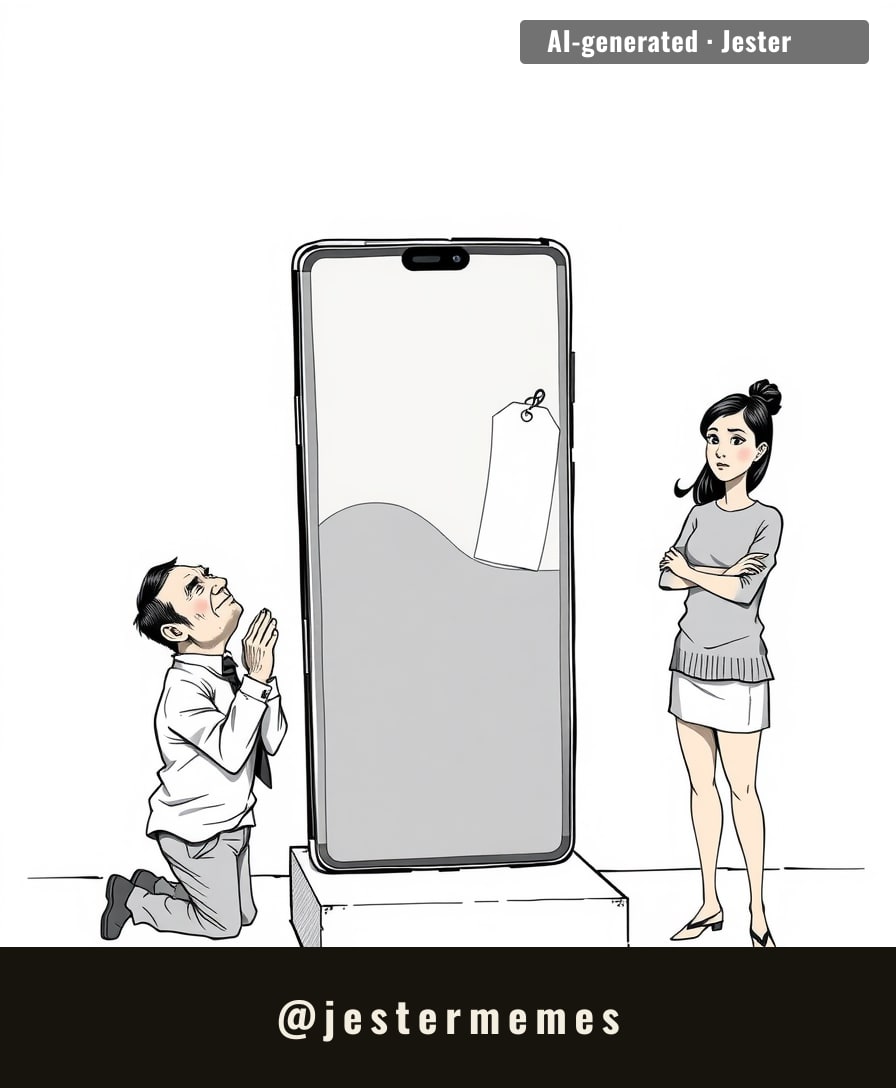 $1,999 to fold a phone. Samsung has been folding phones since 2019, and no one lined up.