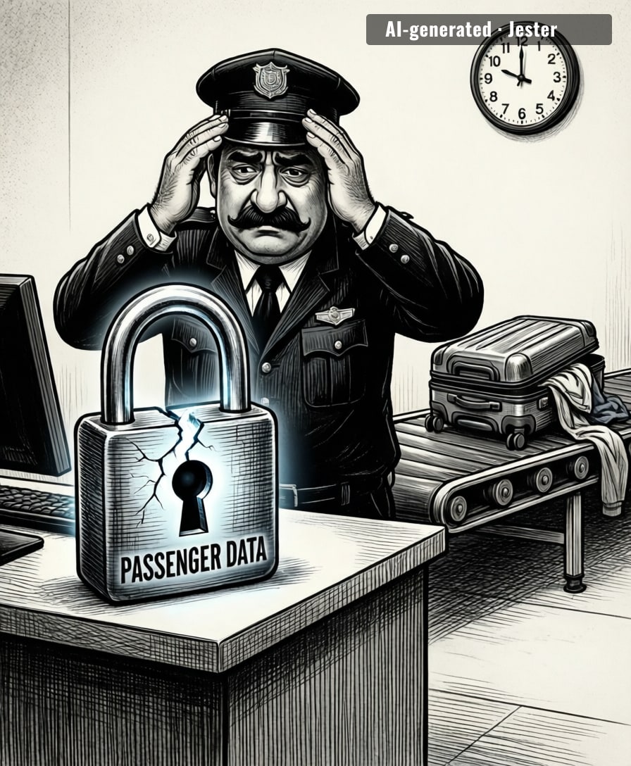 Finally, a way for Manchester Airport to lose my luggage and my identity in one trip.
