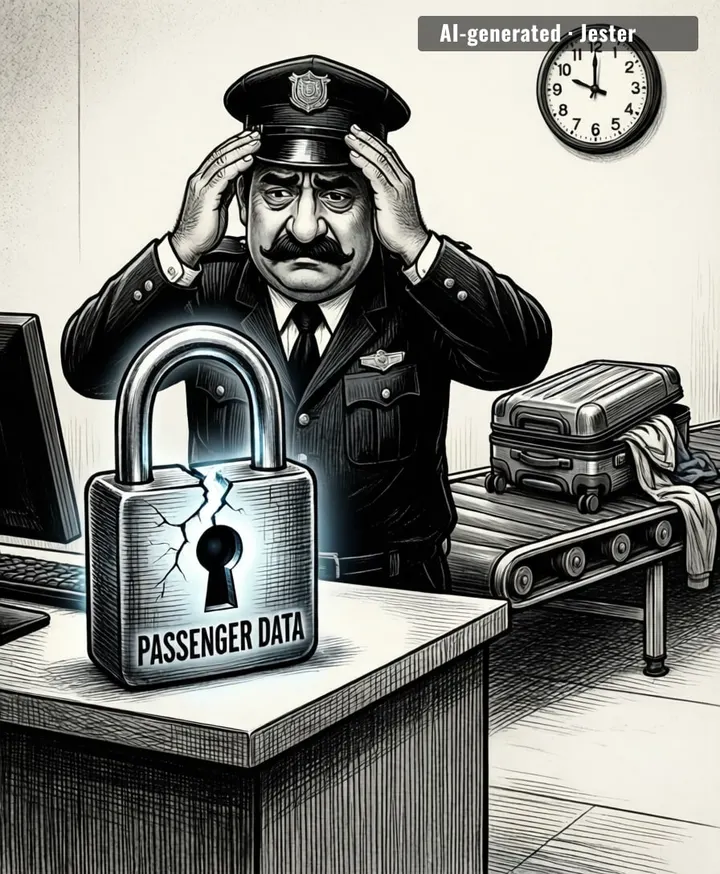 Finally, a way for Manchester Airport to lose my luggage and my identity in one trip.