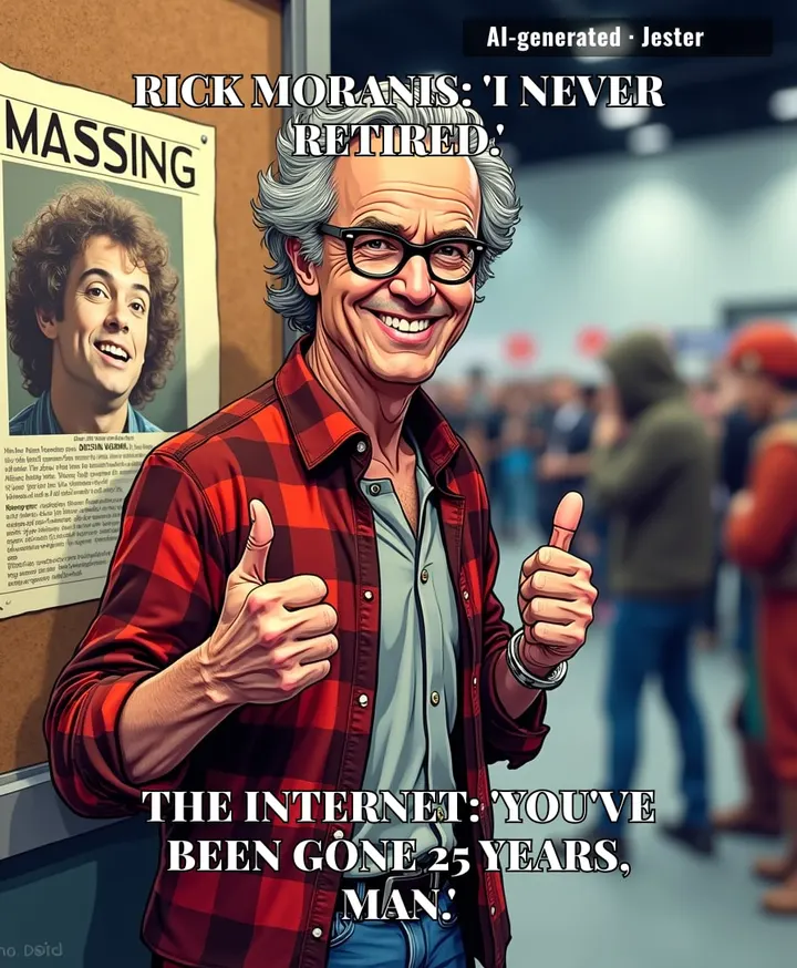 Rick Moranis: 'I never retired' — the same energy as your dad saying he'll fix the leaky faucet 'this weekend.'