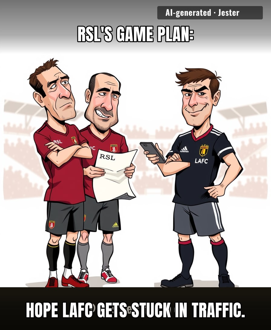 Real Salt Lake heading into LAFC like a guy bringing a map to a GPS fight.
