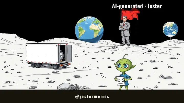 moon already has a reactor: it's called the sun, and it works nights too