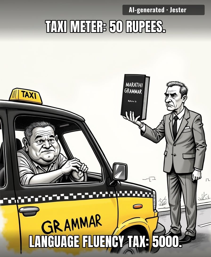 Finally, a way to make sure the guy who drives me home in the rain / has read the same regional literature as me.