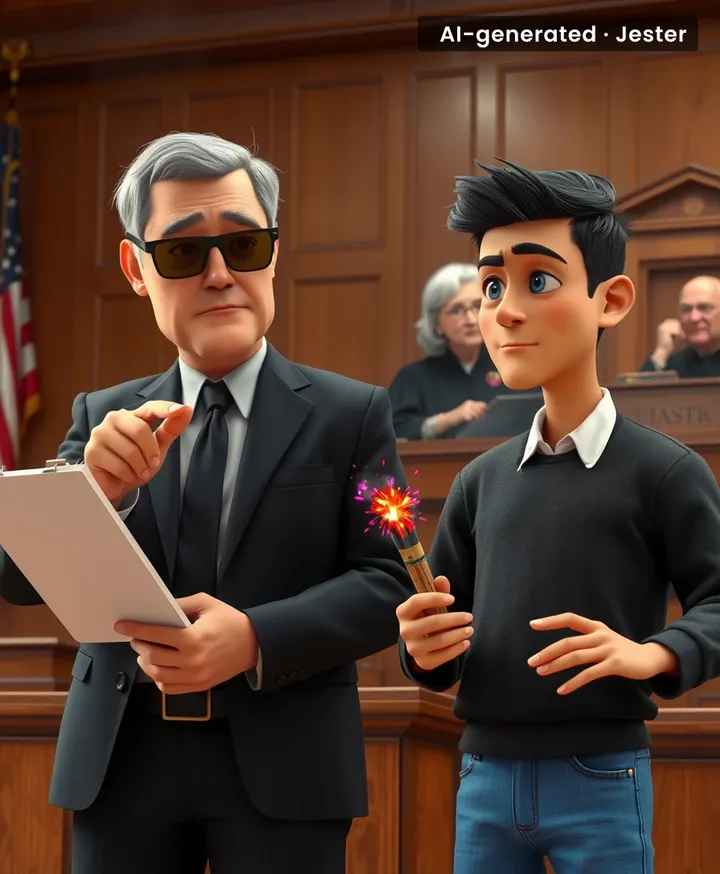 The only thing more American than fireworks at an immigration court is the federal investigation that follows.