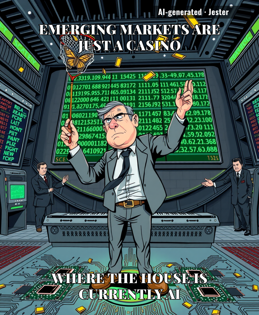 The MSCI index is just a fancy way of saying we’re all betting our retirement funds on whoever has the best microchip factory this quarter.