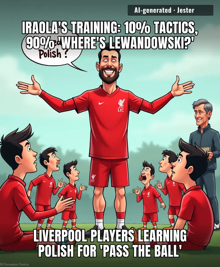Liverpool fans finally get to see what a proper striker looks like — and he's still in a Barcelona shirt.
