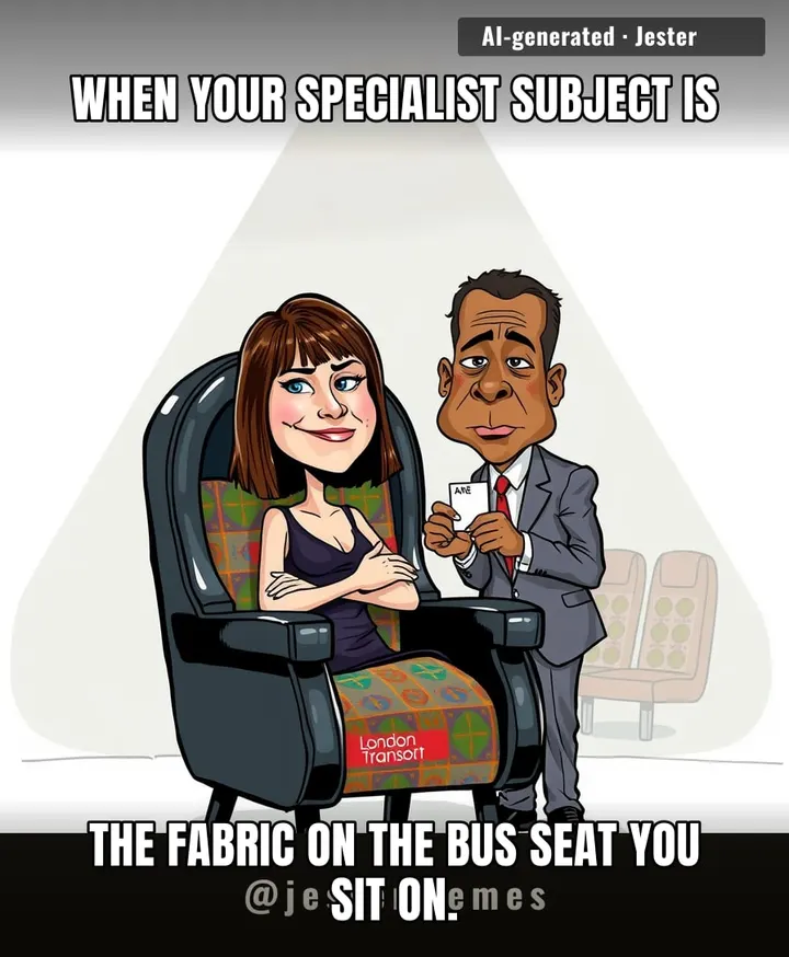 Some people know everything about the world; Emily knows everything about the carpet that gets you around it.