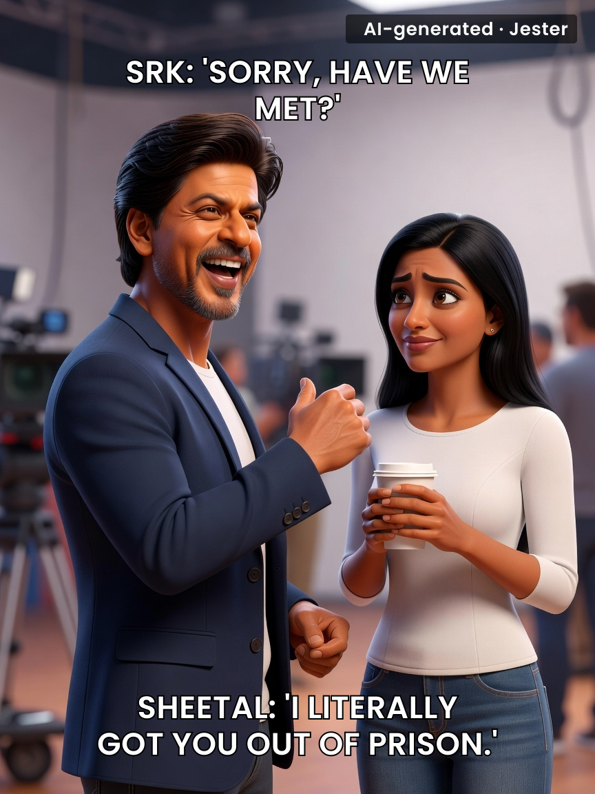 Sheetal Menon: the only person who freed Shah Rukh Khan from jail and still got a 'who dis?'
