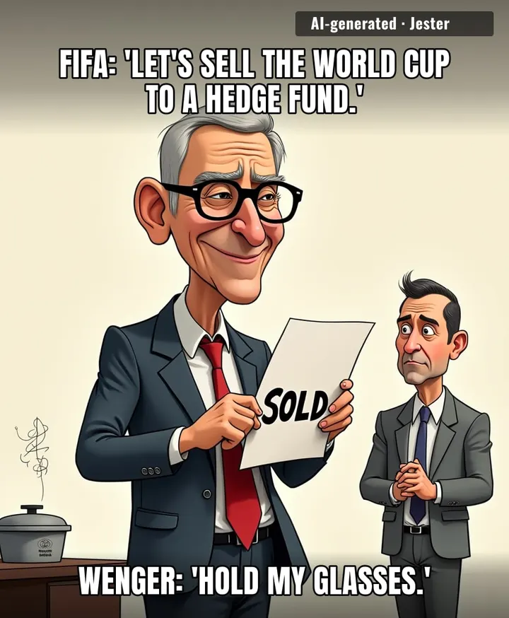 Wenger's real legacy: the only man in football who made selling the World Cup sound like a bad idea.