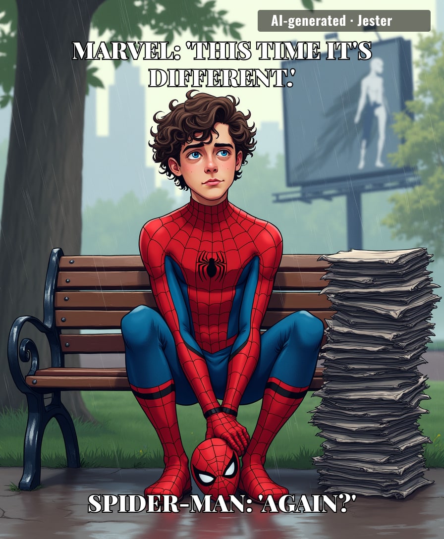 The only thing more exhausted than Peter Parker's secret identity is the audience waiting for a Spider-Man movie that doesn't feel like a déjà vu reel.