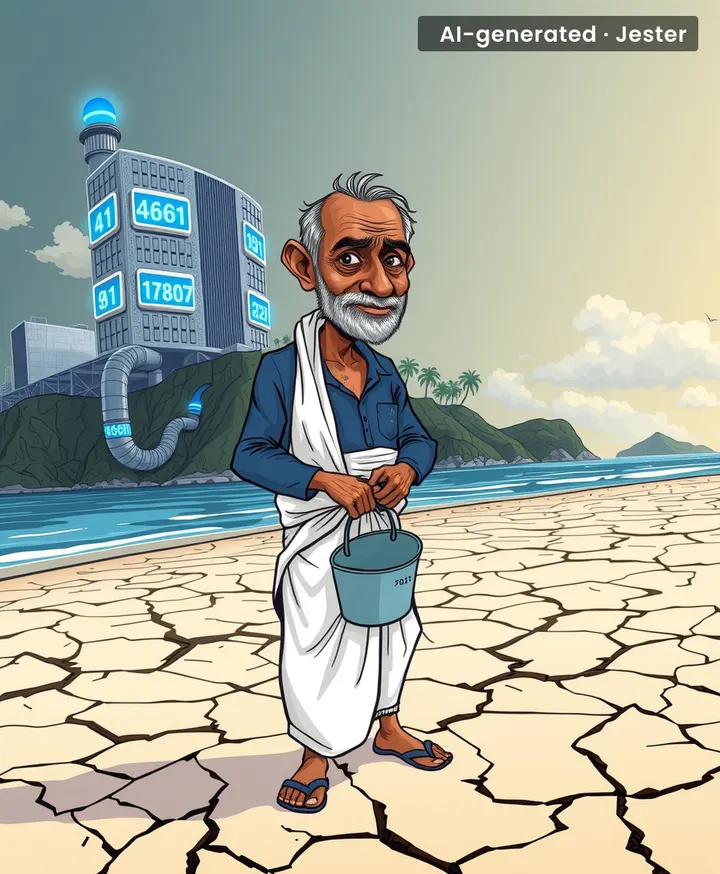 India's AI data centers: built to be smarter than us, but they'll leave us high and dry.