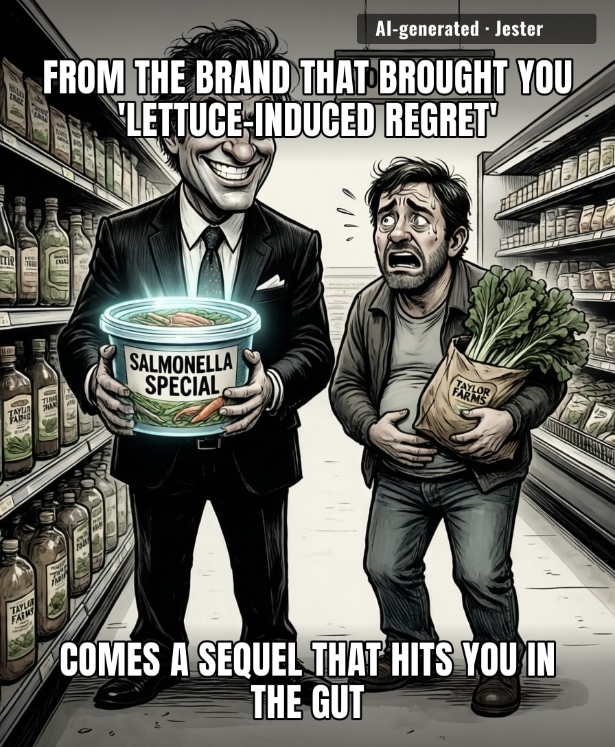 Taylor Farms really looked at their reputation for gastrointestinal warfare and said, "How can we make this a complete meal?"