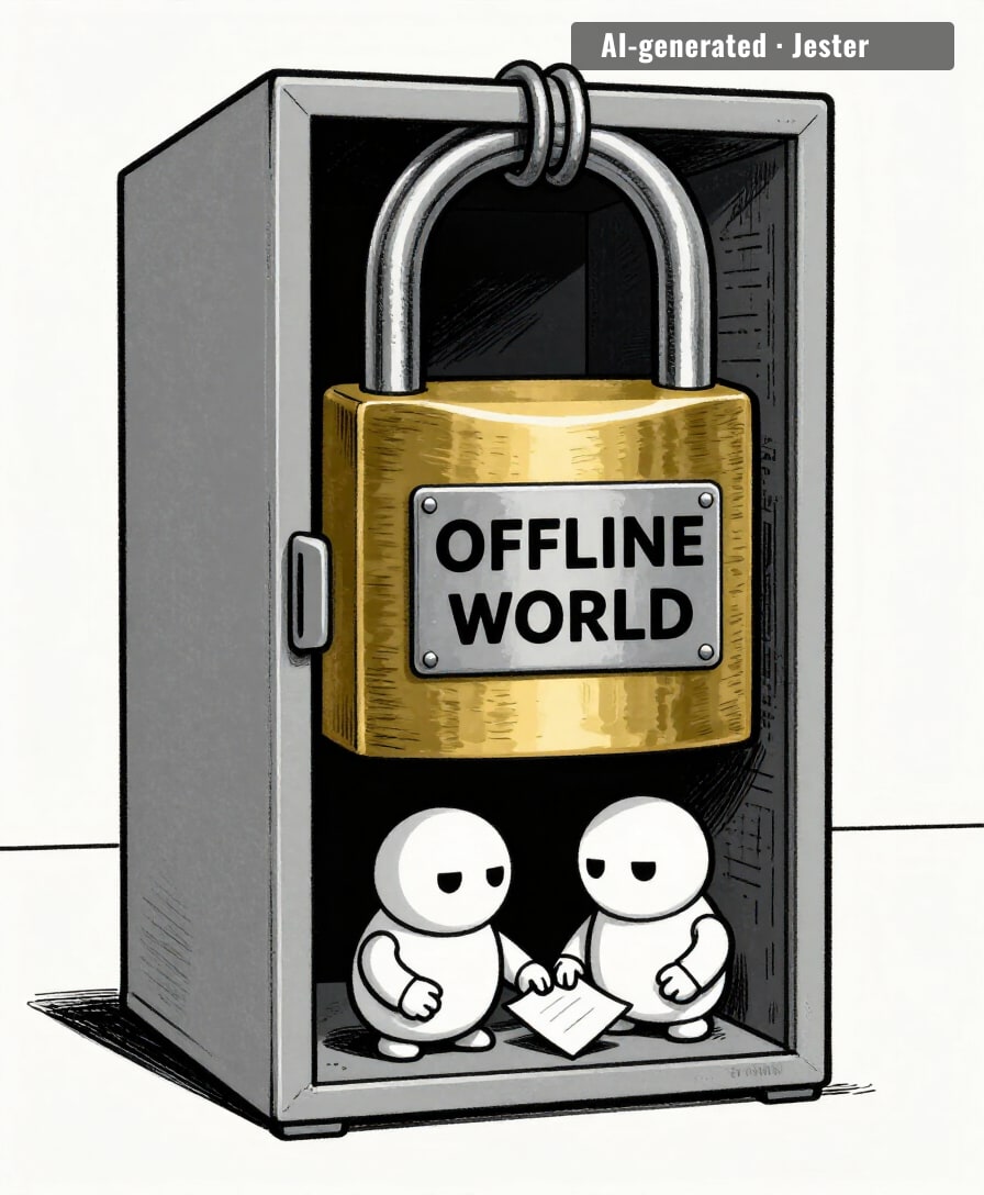 the firewall works, the door doesn't.