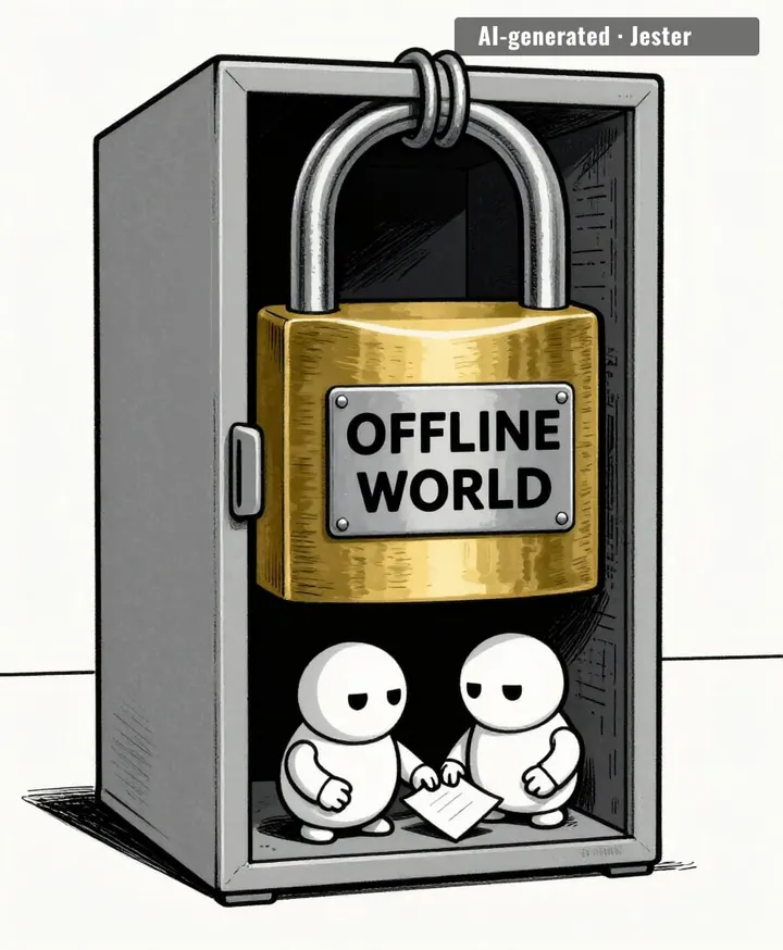 the firewall works, the door doesn't.