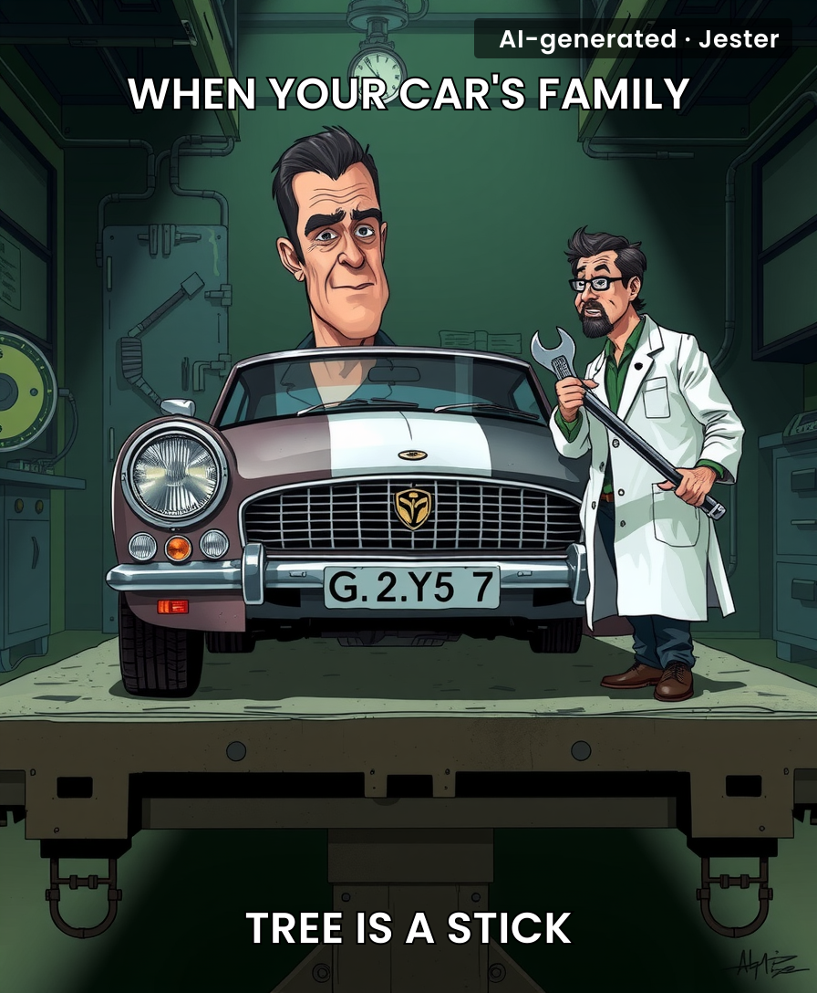 Finally, a car that's as cobbled together as your IKEA instructions.