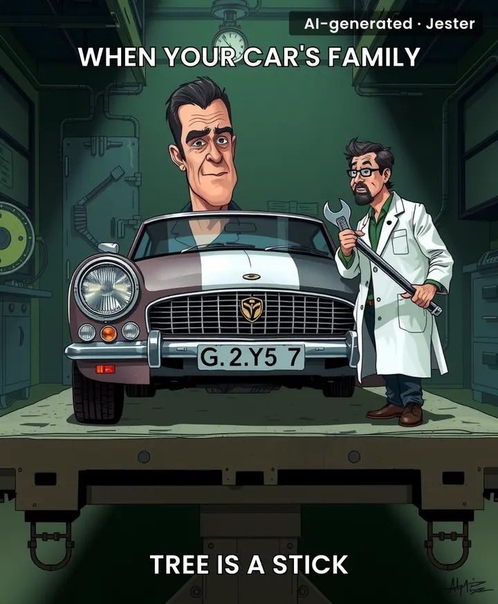 Finally, a car that's as cobbled together as your IKEA instructions.