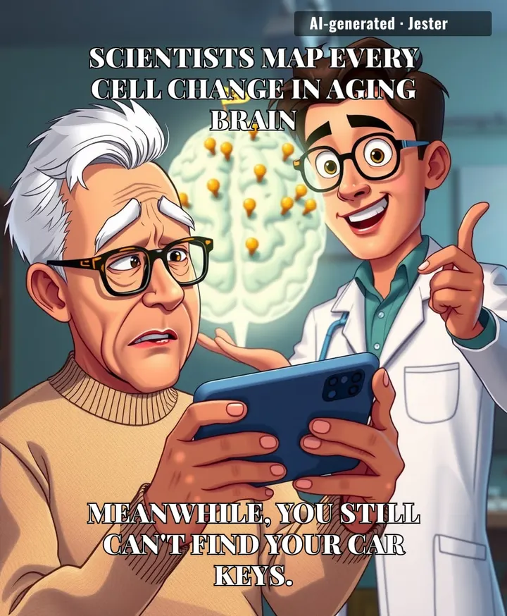 Nothing says 'we're getting old' like needing an AI to explain why you walked into a room and forgot why.