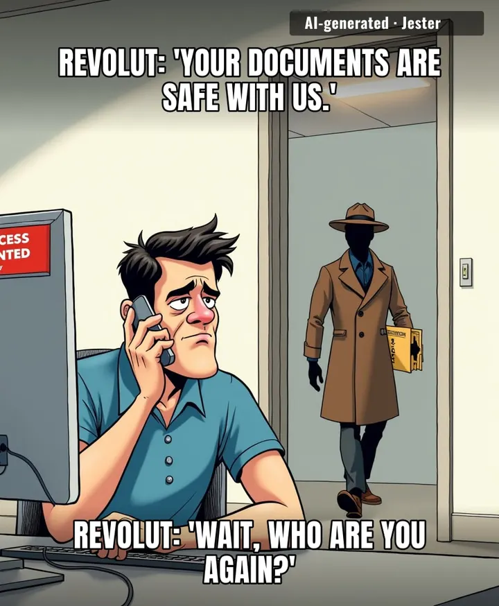 A fintech that can't tell a government from a prank call is now handling your life savings.