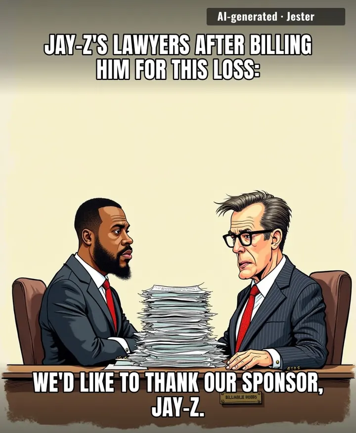 Somewhere, a lawyer just bought a second boat and named it 'The Deposition.'