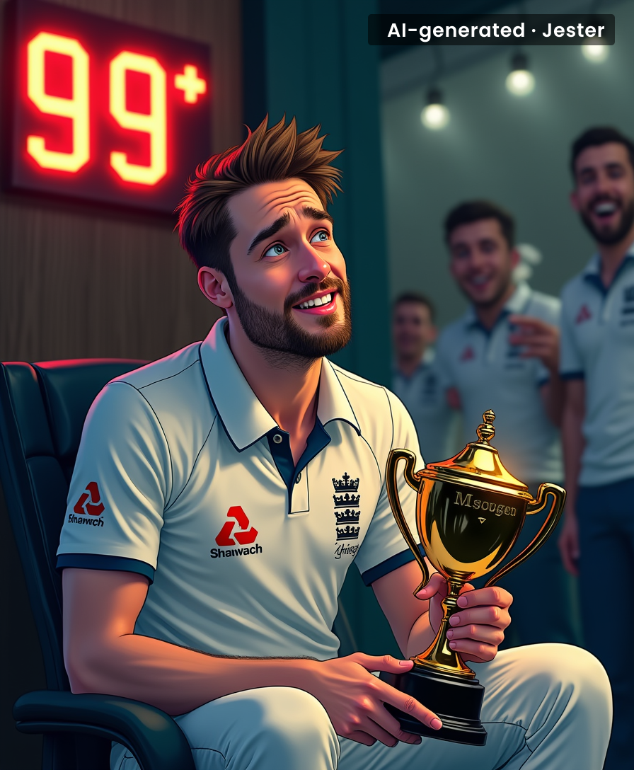Joe Root: 'I'll trade my 99* and the series win for a single run.' — a quote no one has ever said out loud.