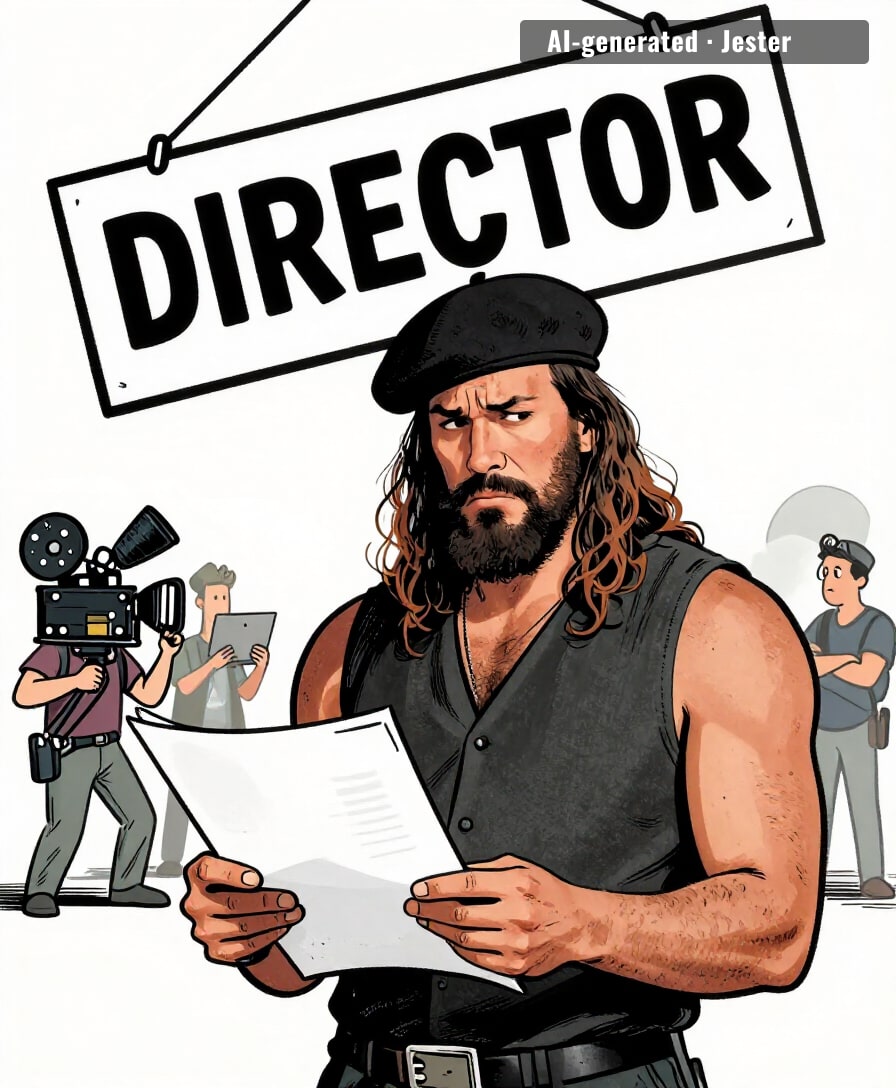 the most dangerous thing in Hollywood is a handsome man discovering he has an opinion on craft.