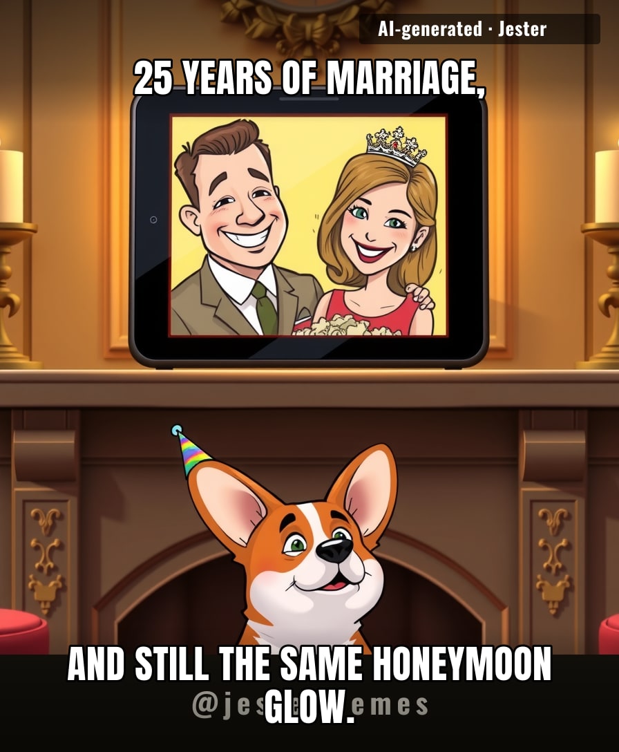 Who needs a couple's retreat when you've got 25 years of practice?