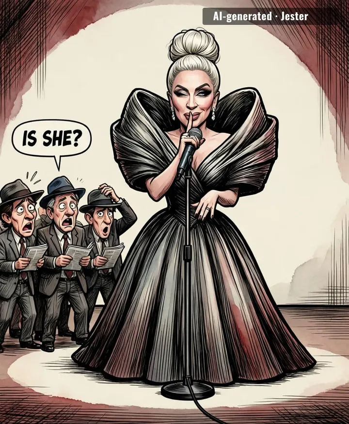 Lady Gaga hasn't said a word, which means the baby is already better at press than half of Hollywood.