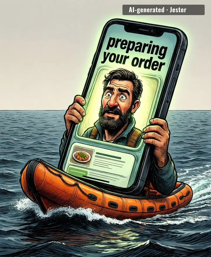 the kit ships in 90 minutes; the rescue still says 'preparing your order'