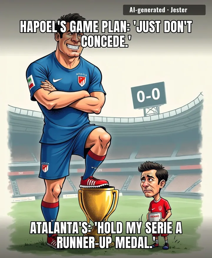 Atalanta's Europa League trophy is about to be the most expensive paperweight in Tel Aviv.