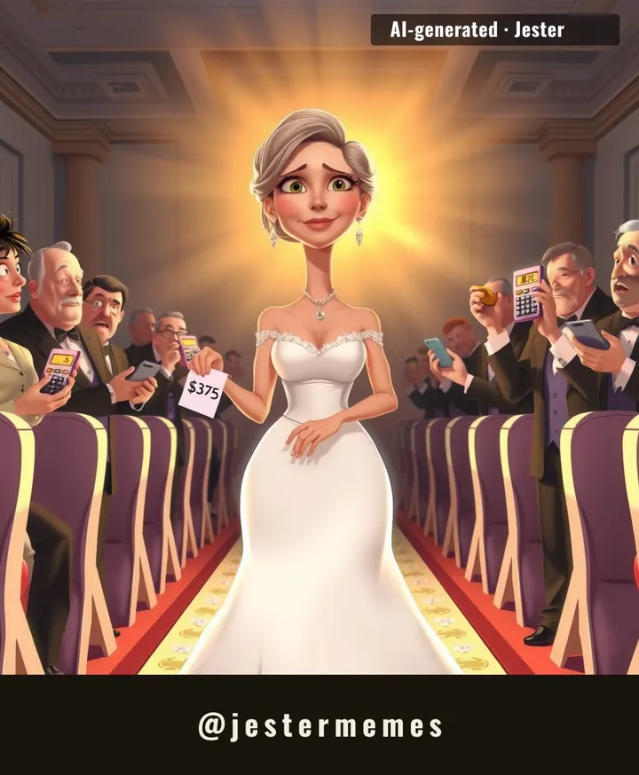 When the dress costs less than a fancy latte and the memories cost exactly zero extra.