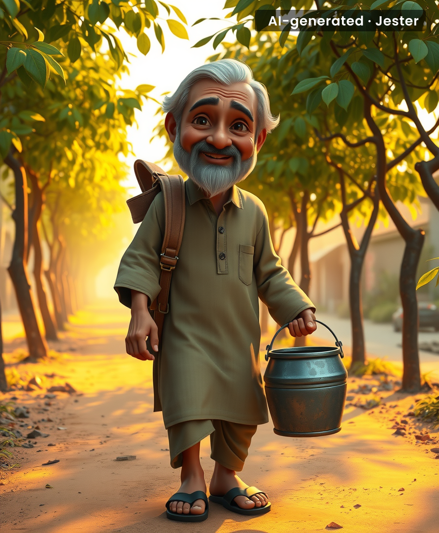 A potter who knows that the best way to grow a forest is to water what's already there.
