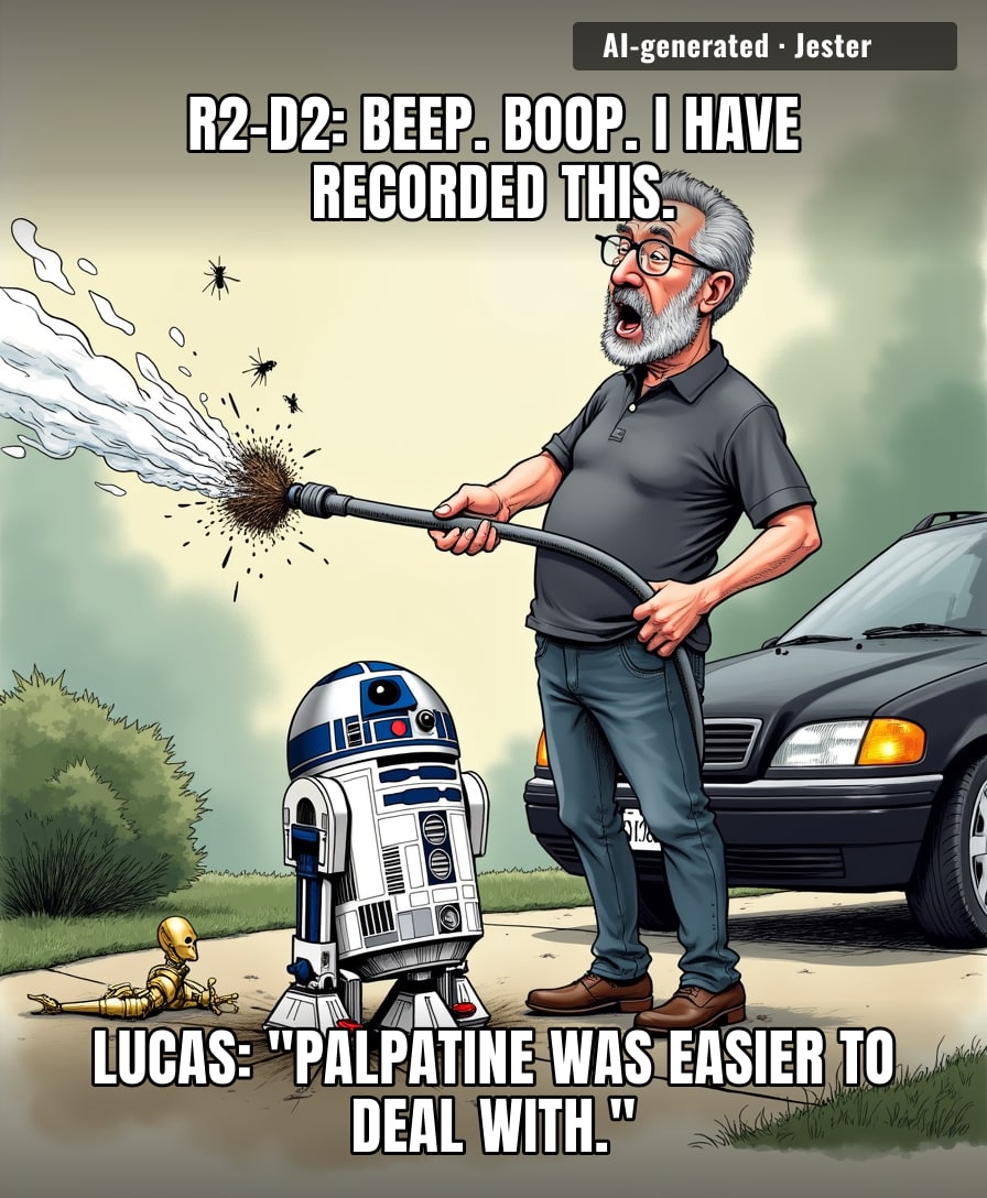 C-3PO's been in the crawlspace for 49 years.