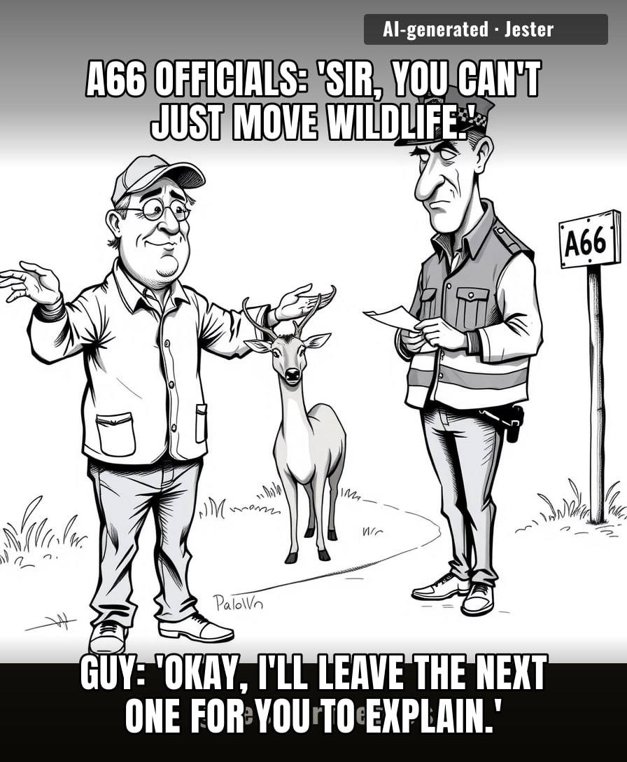 Only in Britain would a deer get more legal protection than the pedestrian who swerves to avoid it.