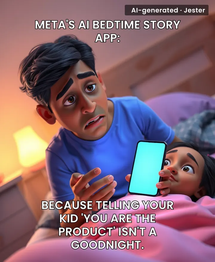 Now your child can be lulled to sleep by the soothing hum of a privacy policy.