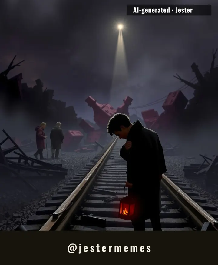 The attack on civilian rail workers underscores the war's toll on essential infrastructure and the lives of those who keep it running.