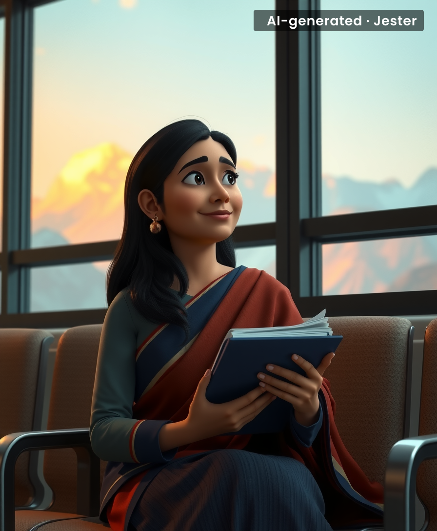 Gitanjali Angmo spent years building a school in the mountains — now she's building a movement from a hospital bedside.