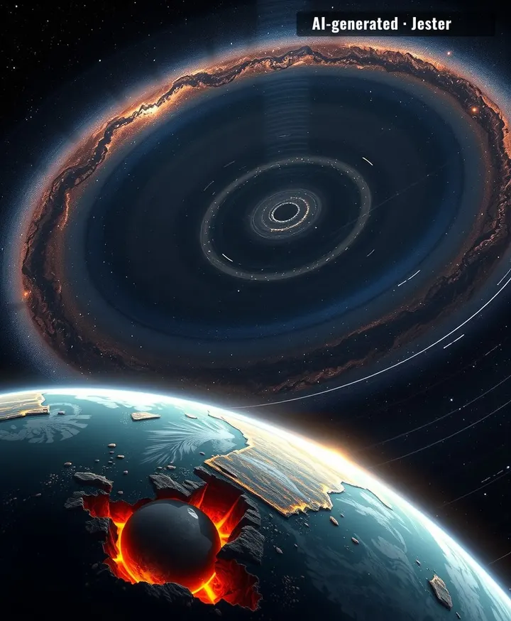 Every time our solar system passed through the galaxy's spiral arms, the gravitational tug may have triggered a burst of volcanic activity—talk about cosmic plate tectonics.