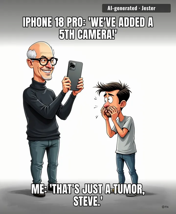 Apple's annual keynote is just a 2-hour apology for last year's phone, right before they sell you next year's mistake.