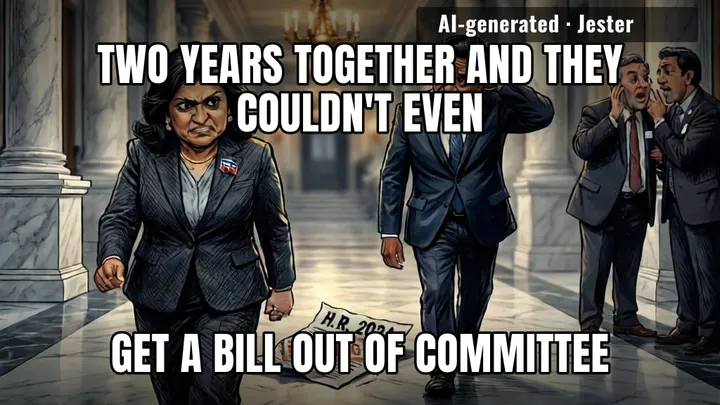 the relationship was bipartisan and still couldn't pass.