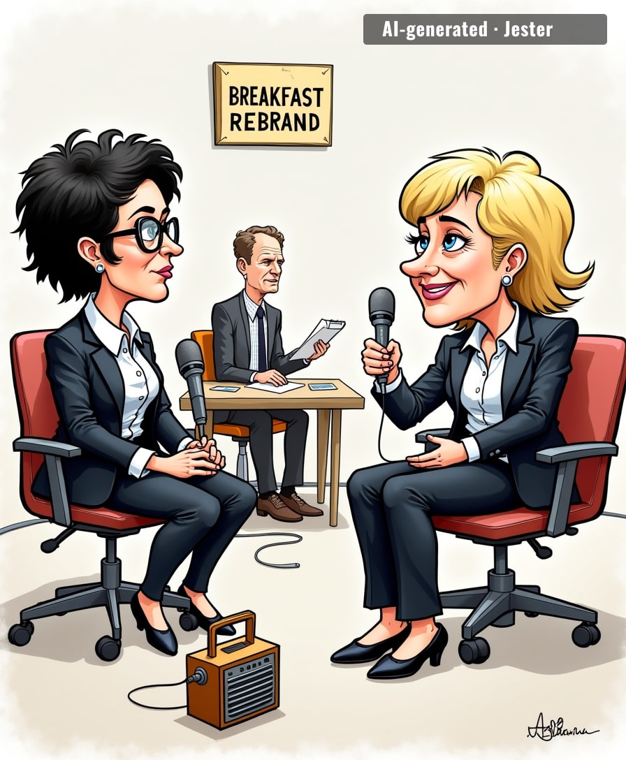 The reshuffle affects exactly three listeners, and two of them work there.