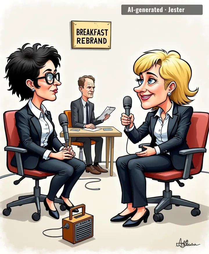The reshuffle affects exactly three listeners, and two of them work there.