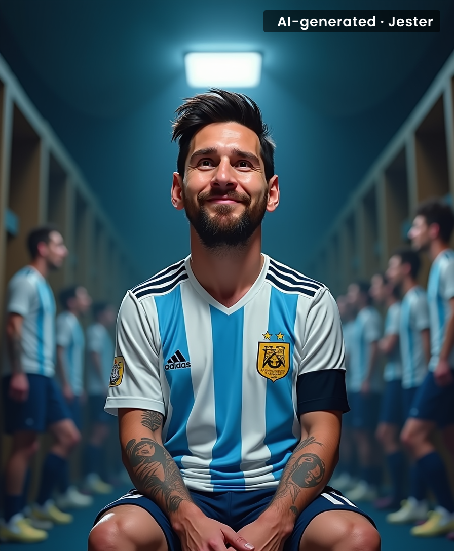Argentina saying 'no pressure' before an England semifinal is the international sign for 'we're about to need new fingernails.'