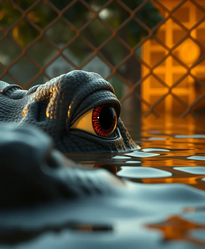 THERE ARE 40 CROCODILES IN ISRAEL. THE GOVERNMENT JUST RE-CLASSIFIED THEM AS SECURITY GUARDS.