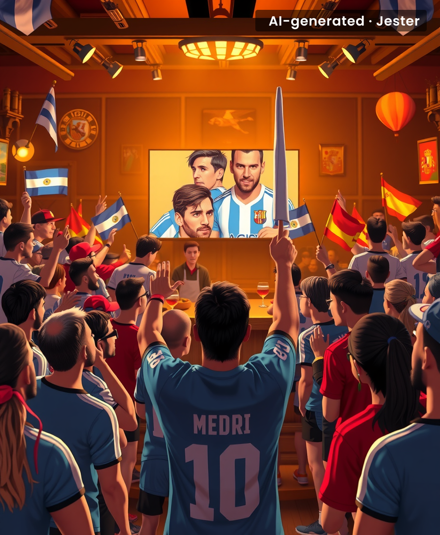 Nothing says 'World Cup final' like a billion people suddenly becoming experts on a sport they ignore for four years.