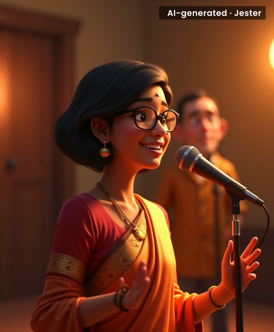 She never saw a note, but she sang a symphony that millions heard.