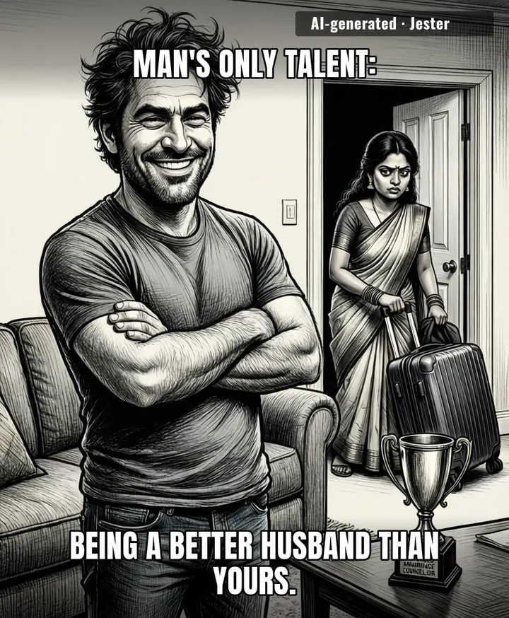 He accidentally became a marriage counselor with zero training and a 100% success rate.