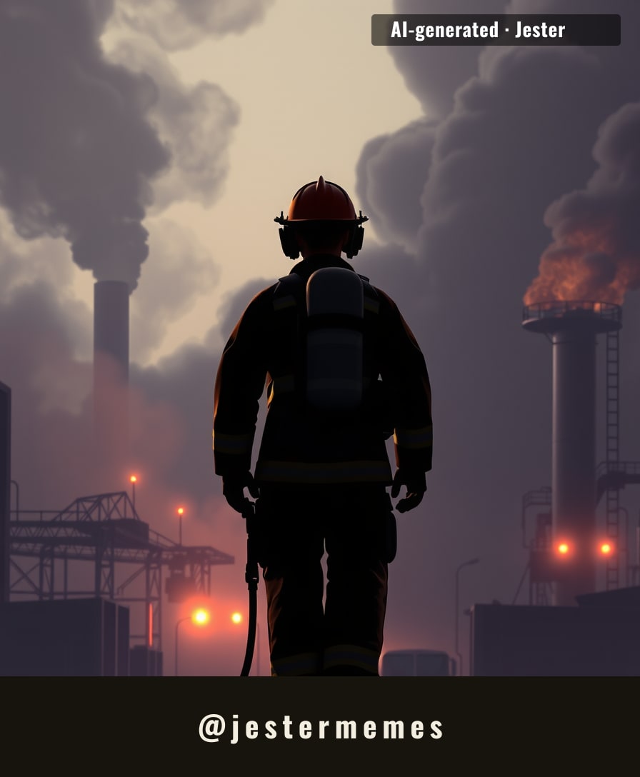 The fire's devastation is a stark reminder of the fragility of industrial safety.