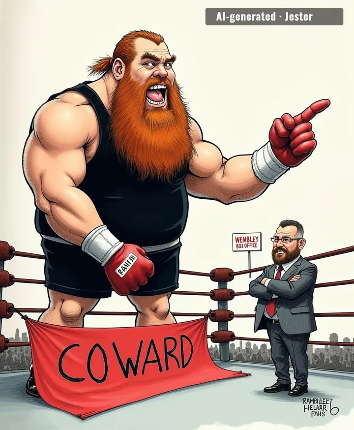 Tyson Fury calling out Eddie Hearn is like a man screaming at his reflection for not throwing a punch.