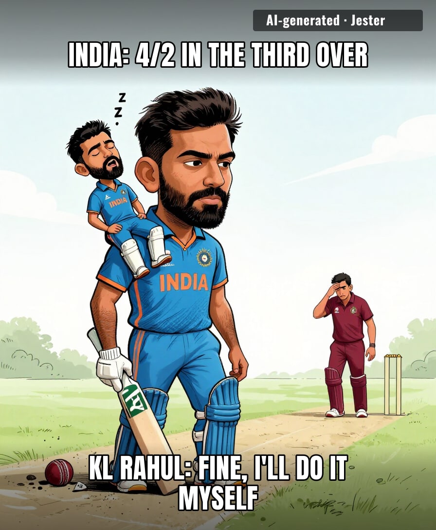 two wickets in two balls and somehow the collapse was the opening act