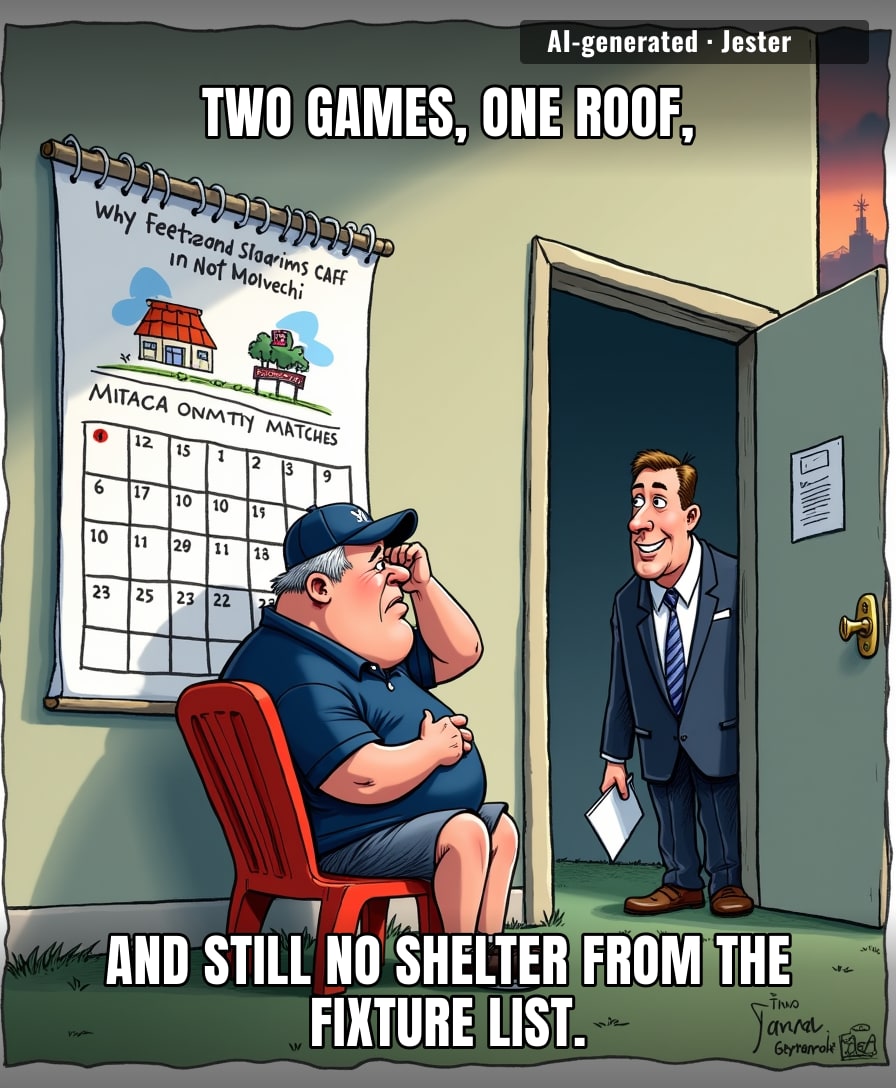 AFL schedulers: 'Let's put both games in the only stadium in Melbourne with a roof — just in case it rains on our incompetence.'